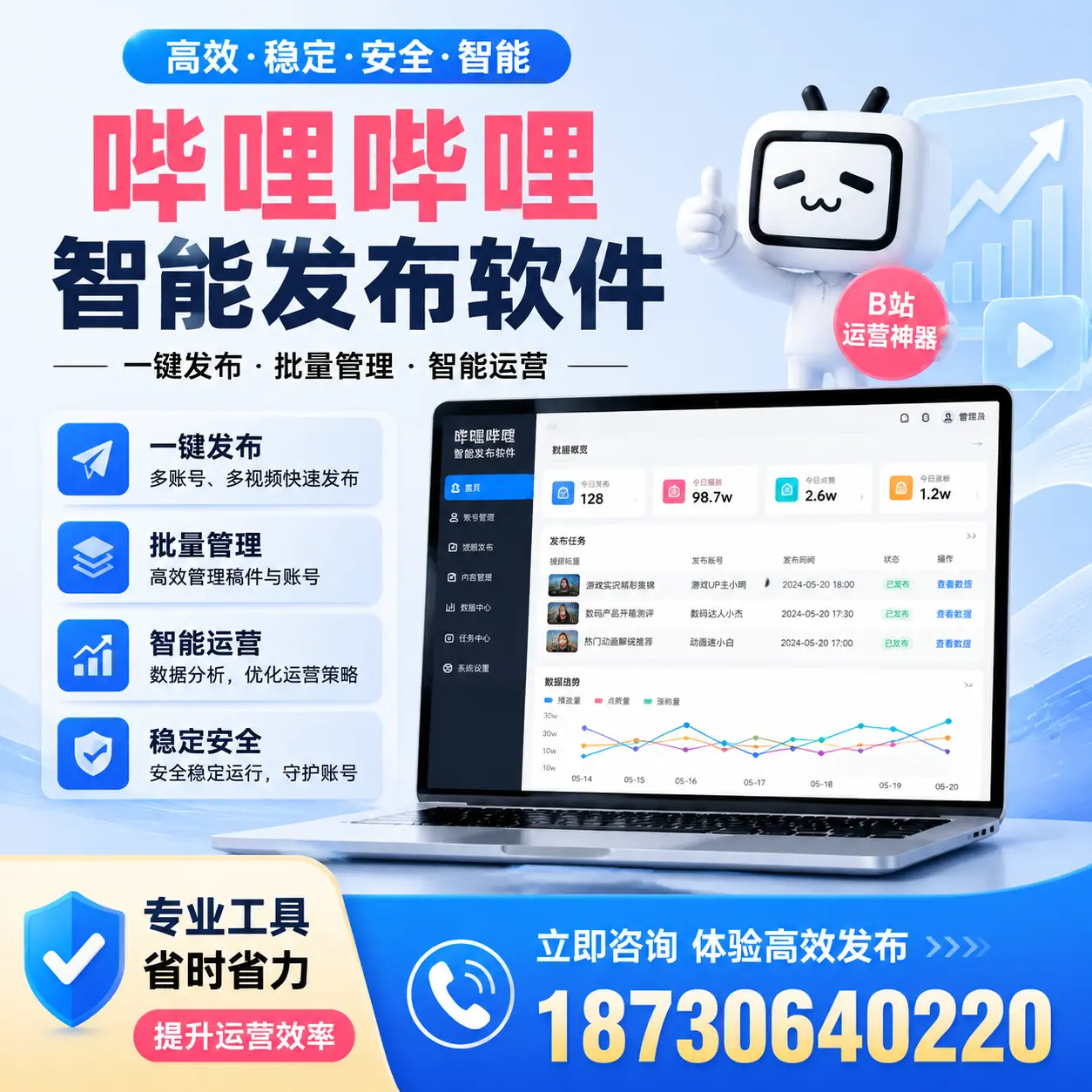 解密哔哩哔哩智能发布软件：功能与优势分析在 湘西